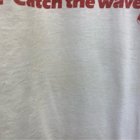 Coca-Cola Max Headroom Catch The Wave T-Shirt Large Vintage 1980s Single Stitch - Picture 3 of 8